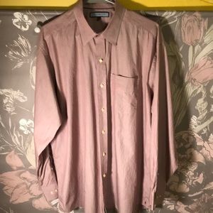 Tommy Hilfiger Men’s Button Down Dress Shirt XL 17